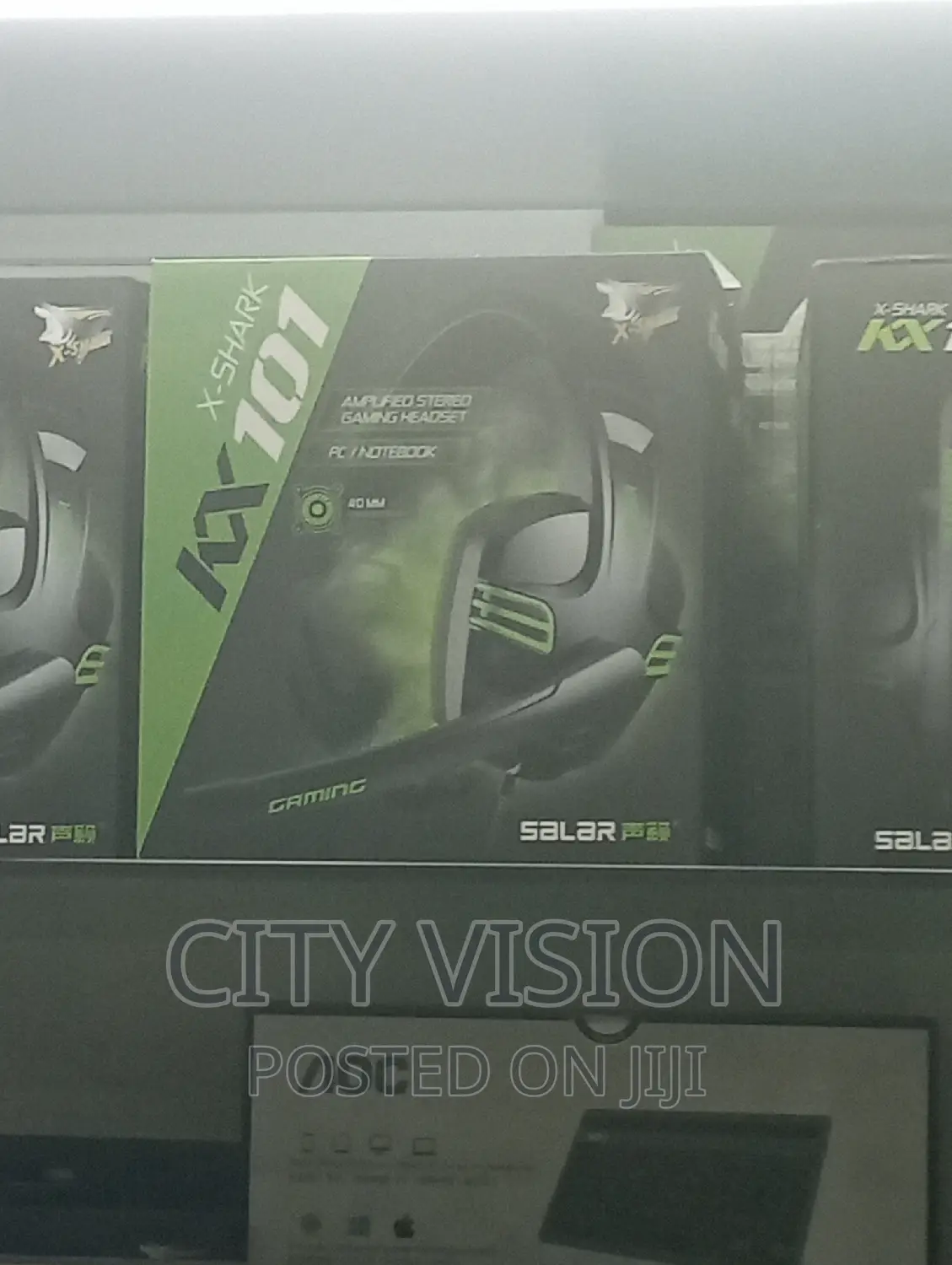 Xshark Kx101 Gaming Headset!! Kx101 X-Shark With Microphone
