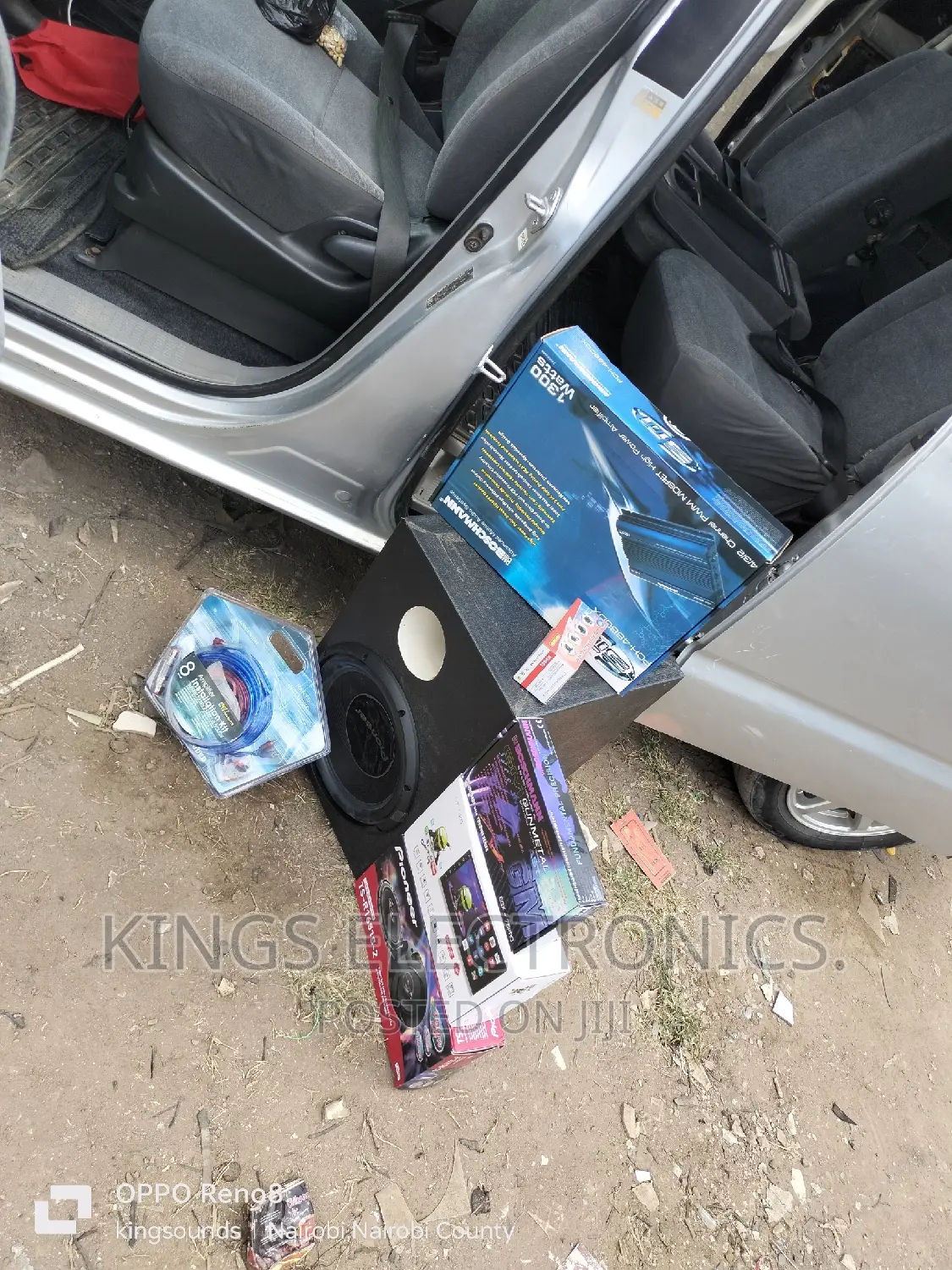 Full Pioneer Car Sound System
