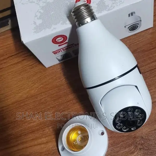 Wifi Bulb PTZ Operational Camera/Wifi Enabled Camera.