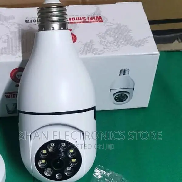 V380 Pro Light Bulb Camera 2MP HD CCTV Camera PTZ