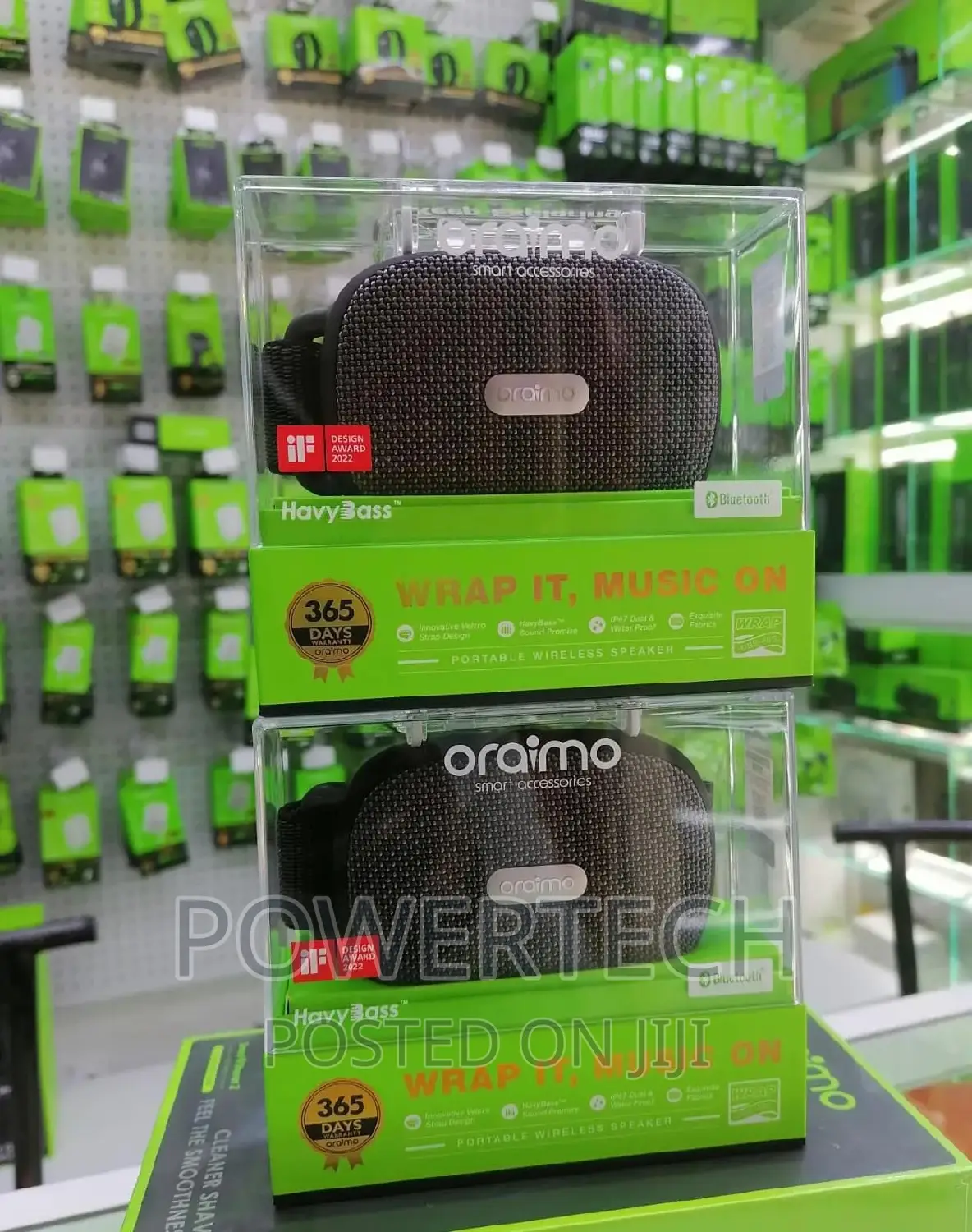 Oraimo Wrap It: Music Portable Wireless Speaker Bluetooth