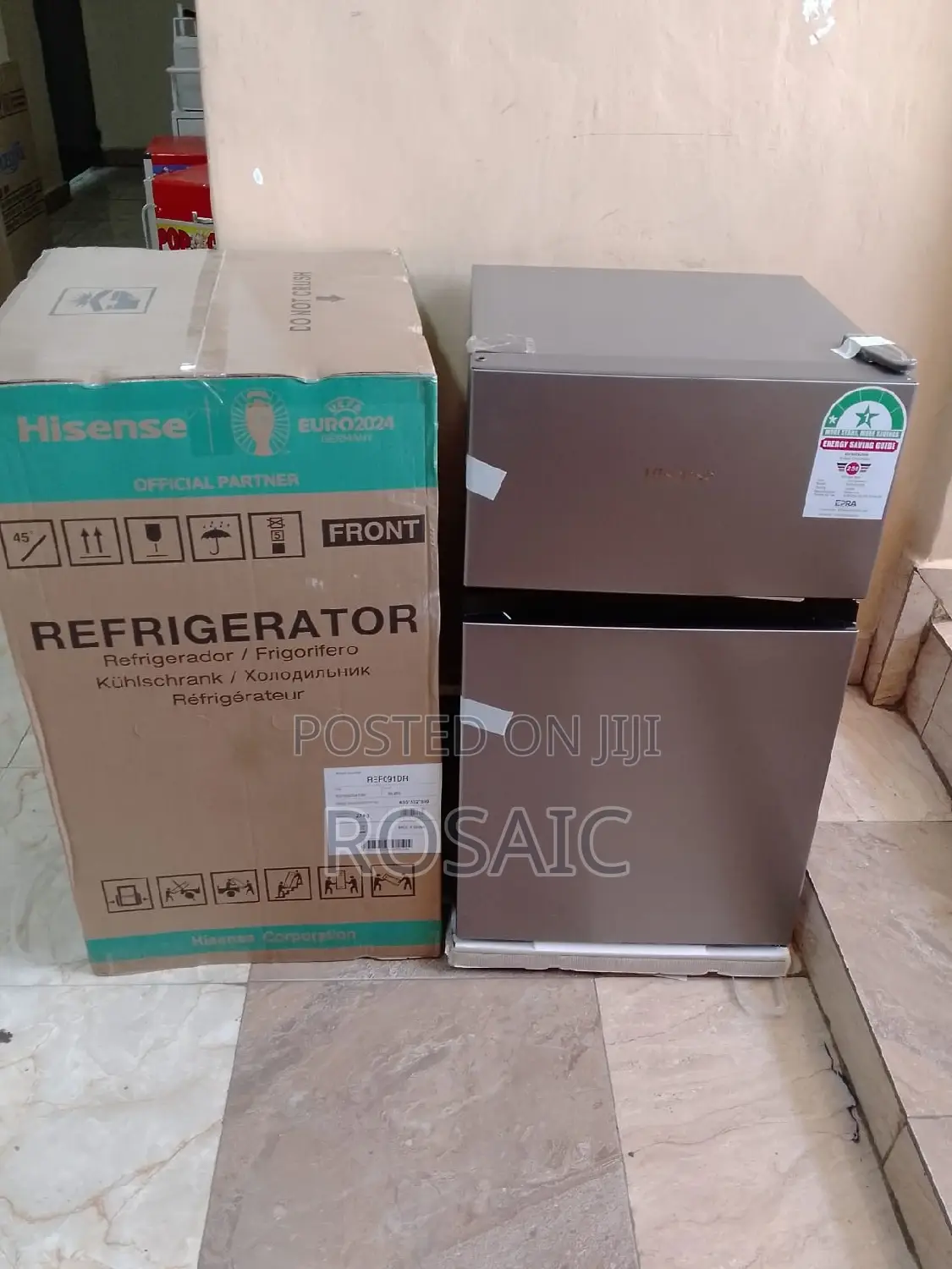 Hisense 91litres Double Door Fridge
