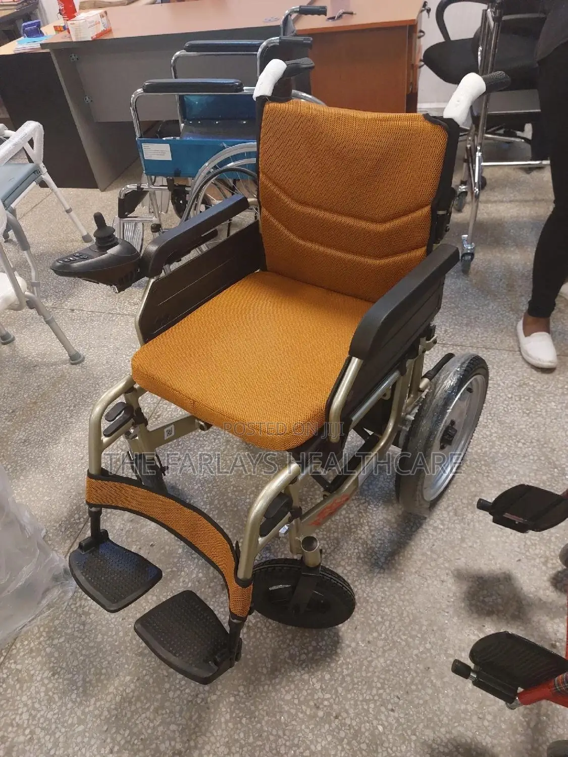 Electric Wheelchair - Standard Foldable*^.