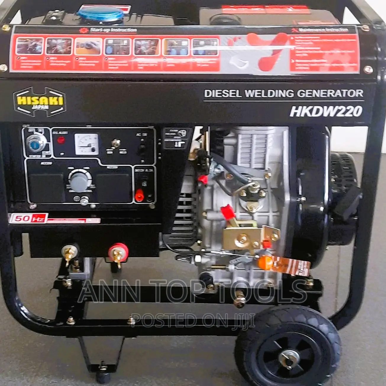 HKD220 Hisaki Japan Diesel Welder Generator 220amps