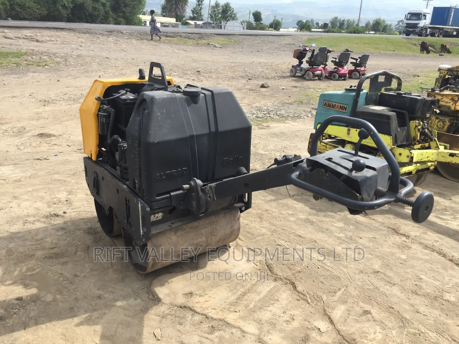 Ex UK Altrad Belle Pedestrian Roller for Sale