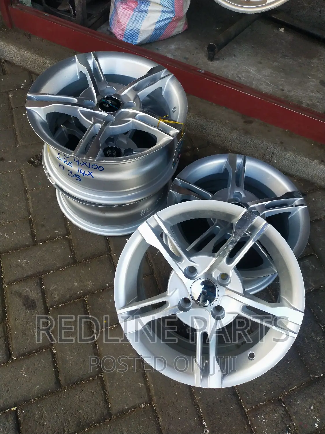 Size 14"Alloy Rims 4holes