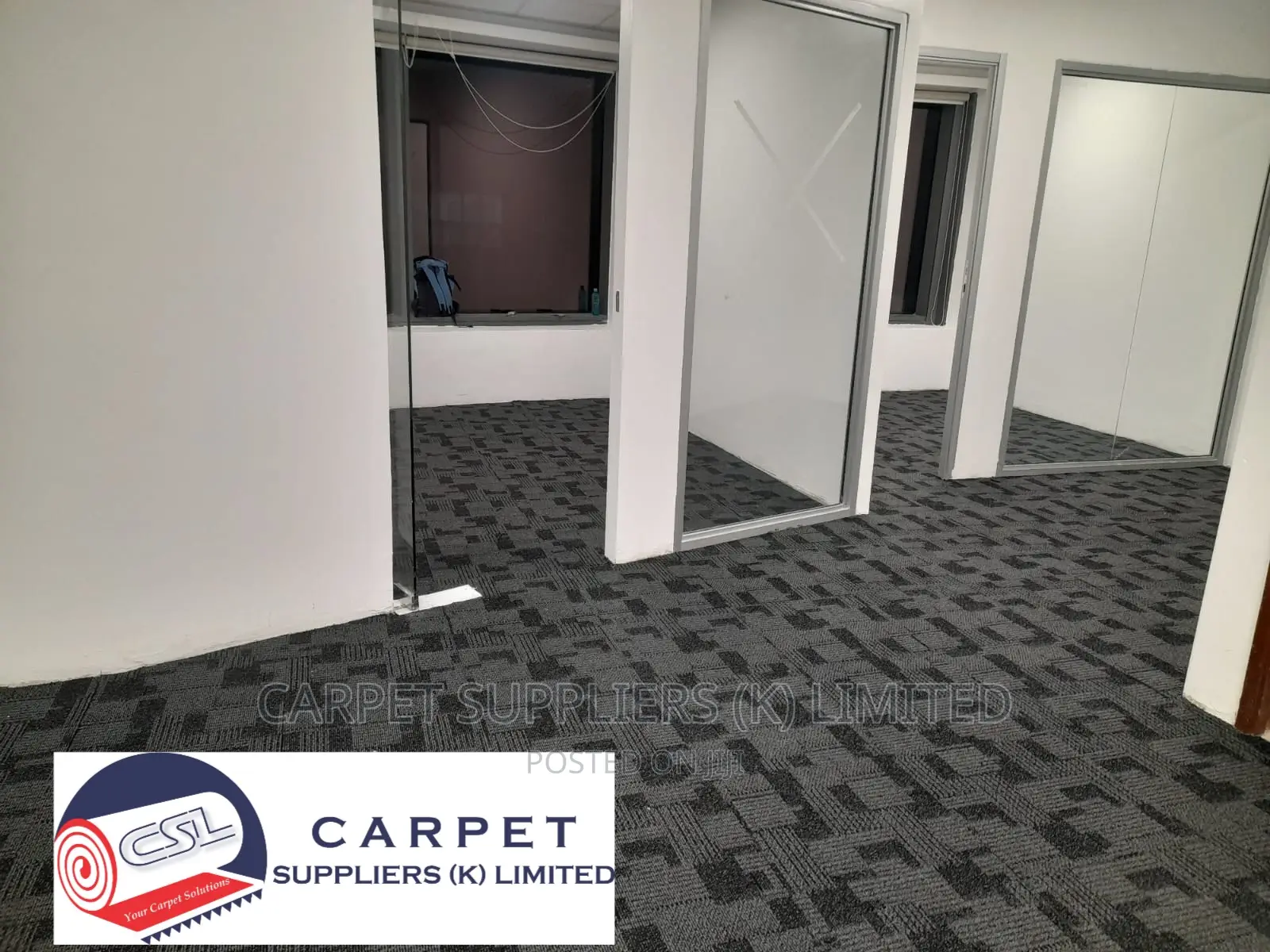 PVC Backing Carpet Tiles