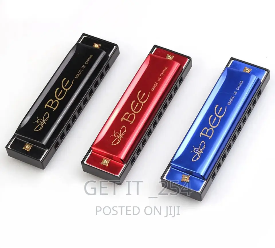 Metallic 24 Holes Harmonica