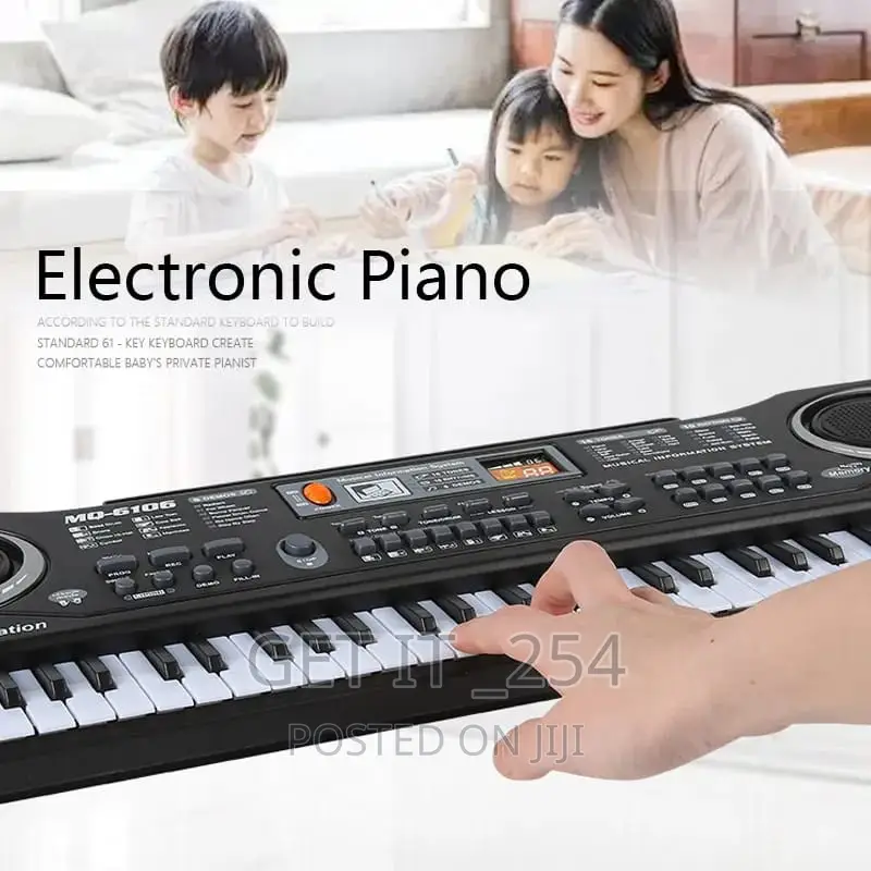 Electric 61 Keys Piano/ Keyboard
Comes With A Charging