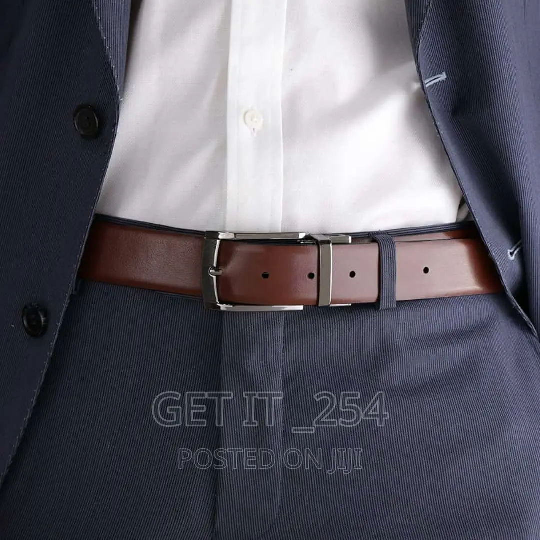 Double Sided Pure Leather Belt