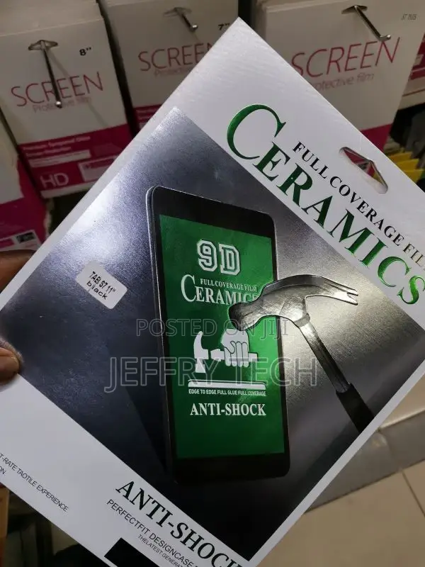 Galaxy Tab S7 11.0 Screen Protector, Clear Flexible Ceramic