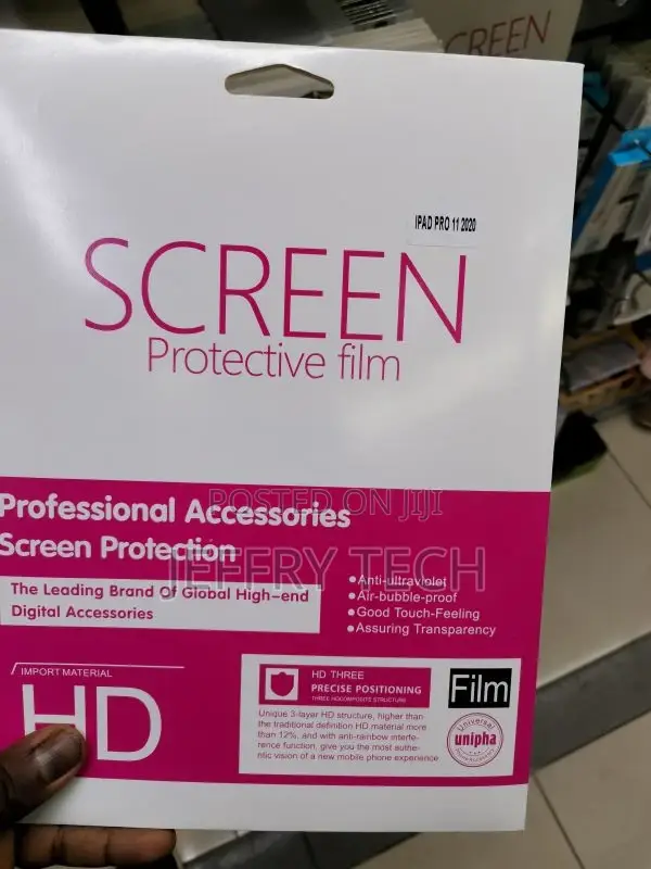 Screen Protector for iPad Pro 11 (1st/2nd/3rd/4th Gen) Ipa