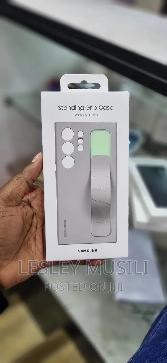 Standing Grip Case For Samsung Galaxy S24 Ultra