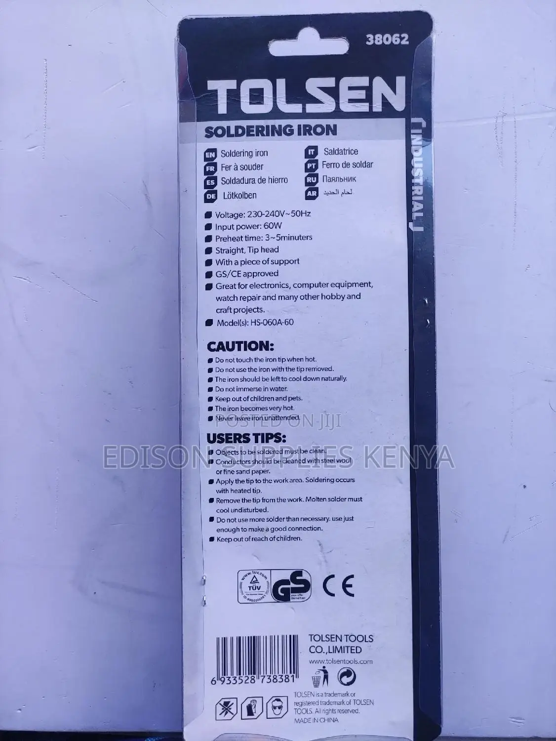 Tolsen Soldering Iron 60W Soldering Gun 60 Watts Heavy Duty