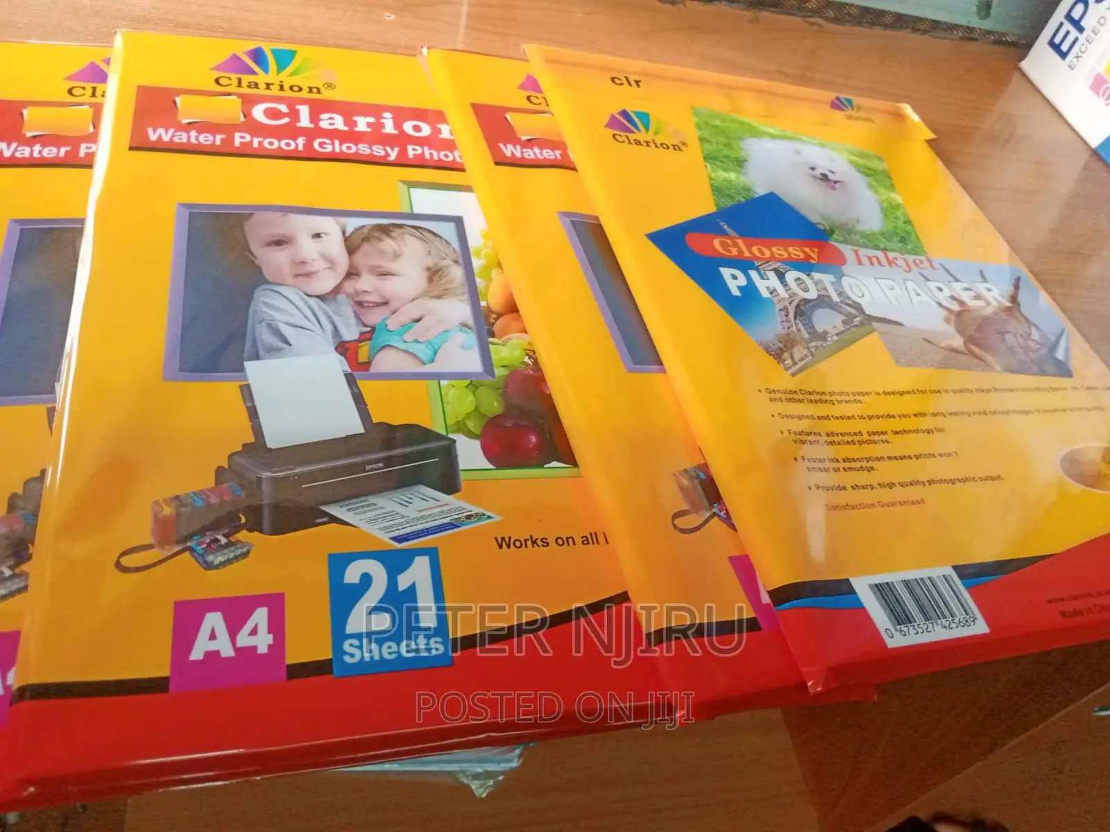 Waterproof Glossy A4 Photopaper