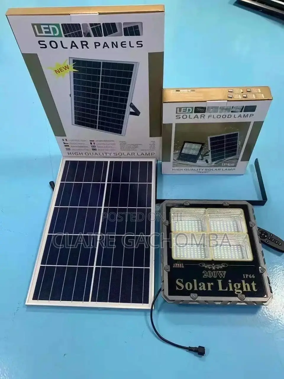 30 Watts LED Solar Panel.
