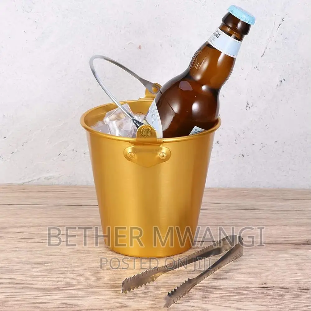 Steel Ice-Cube Bucket