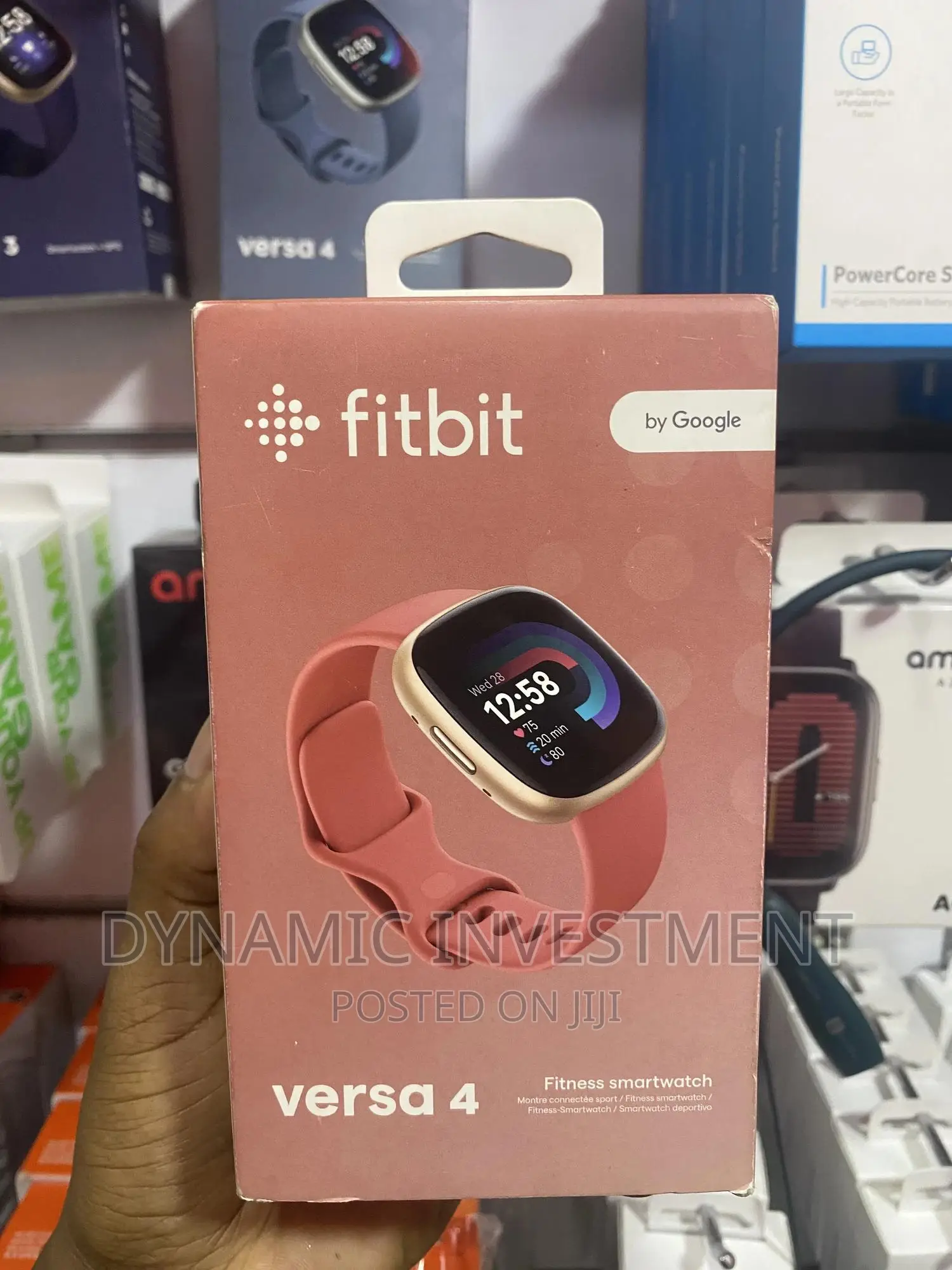 Fitbit Versa 4 Health and Fitness Smart Watch Built-in GPS