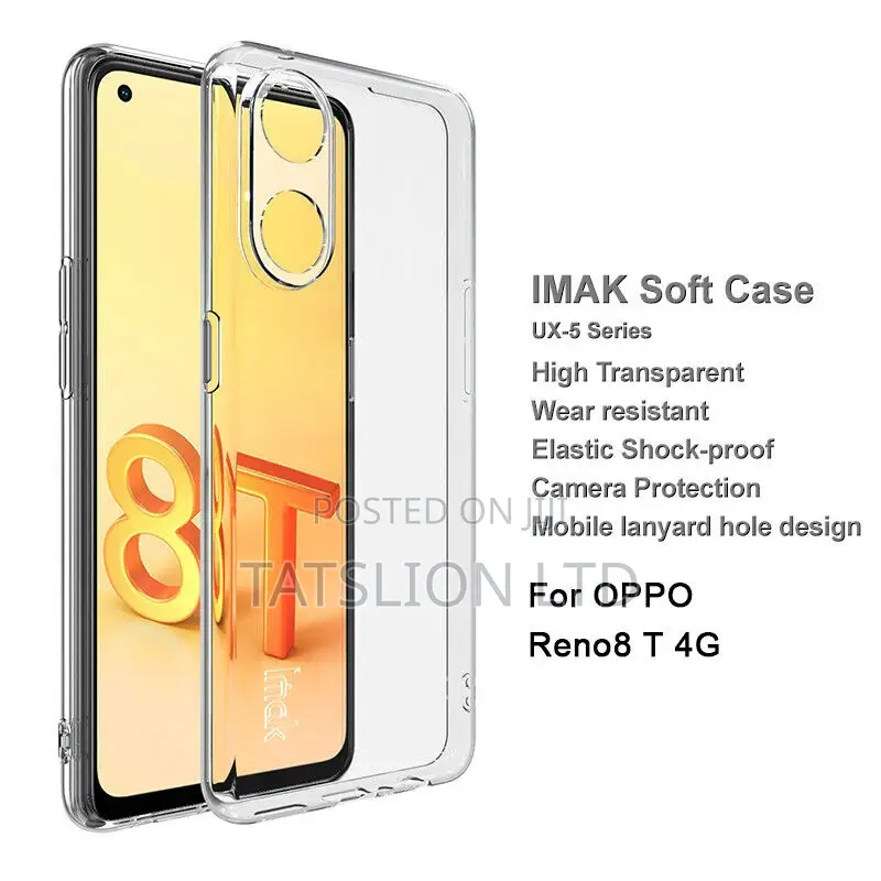 OPPO Reno8 T 4G Clear Slim Case