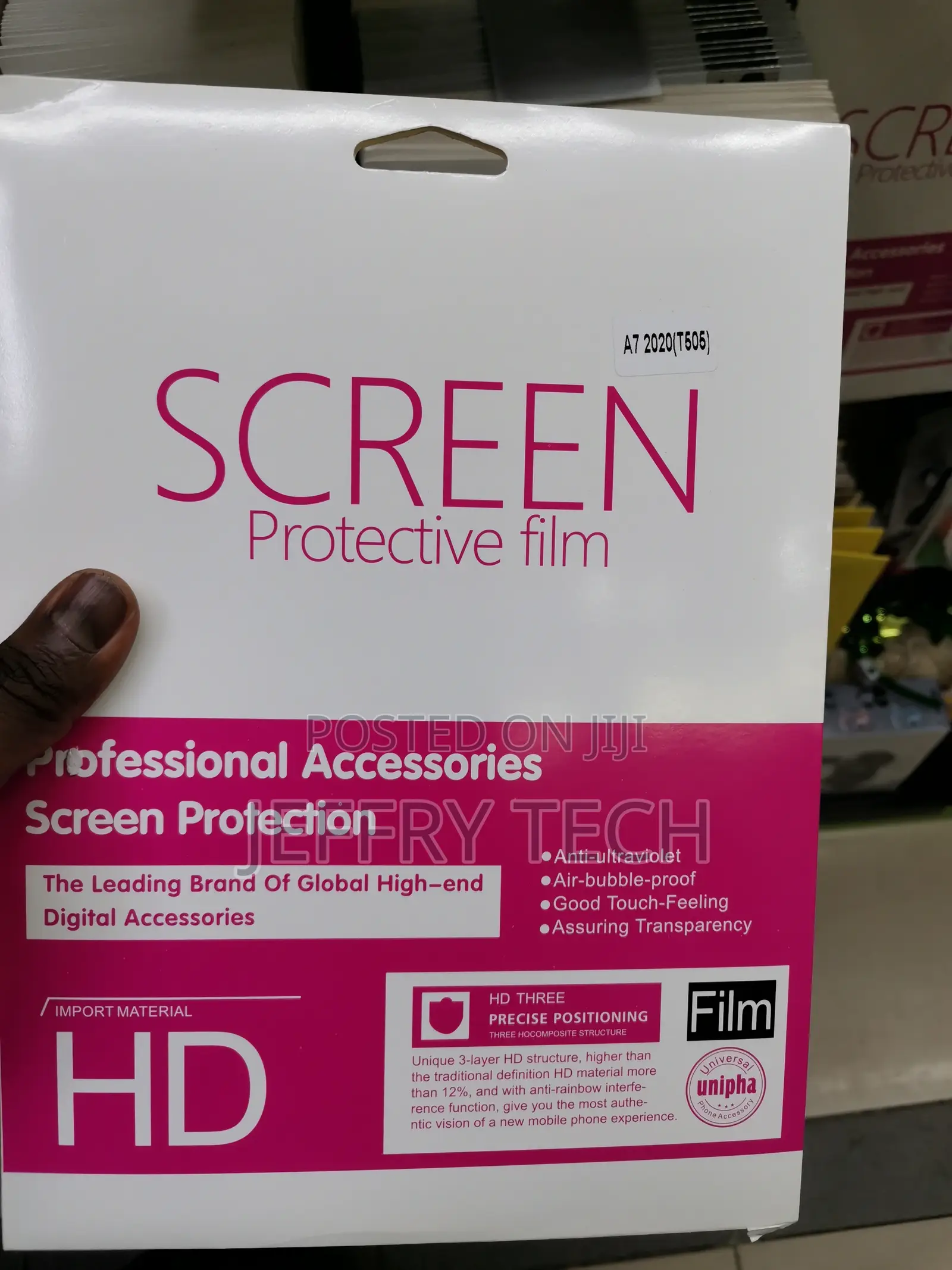 Tempered Glass Screen Protector for Samsung Tab A7 10.4" 202