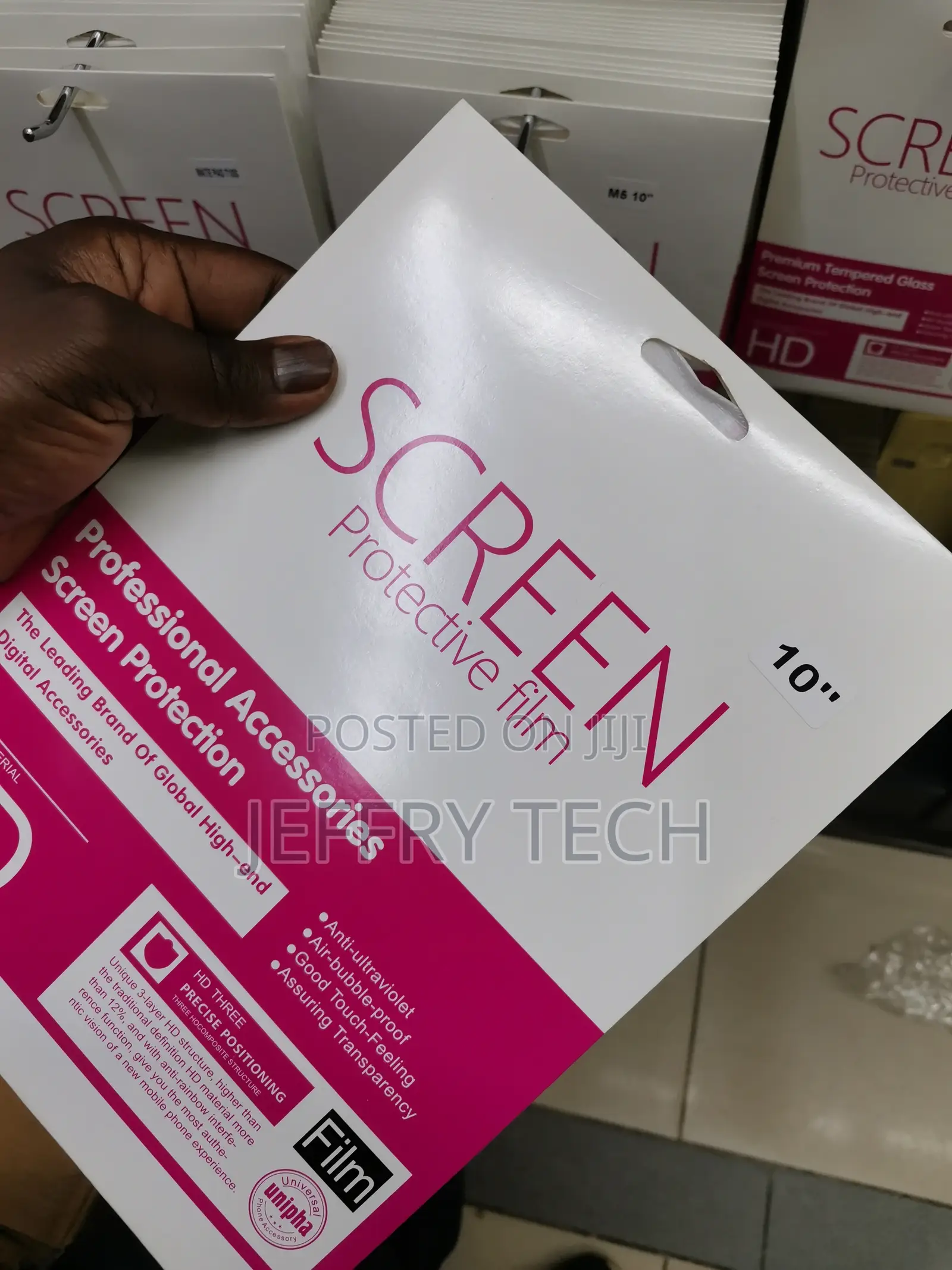 10inch Universal Tempered Glass Screen Protector for Tablet