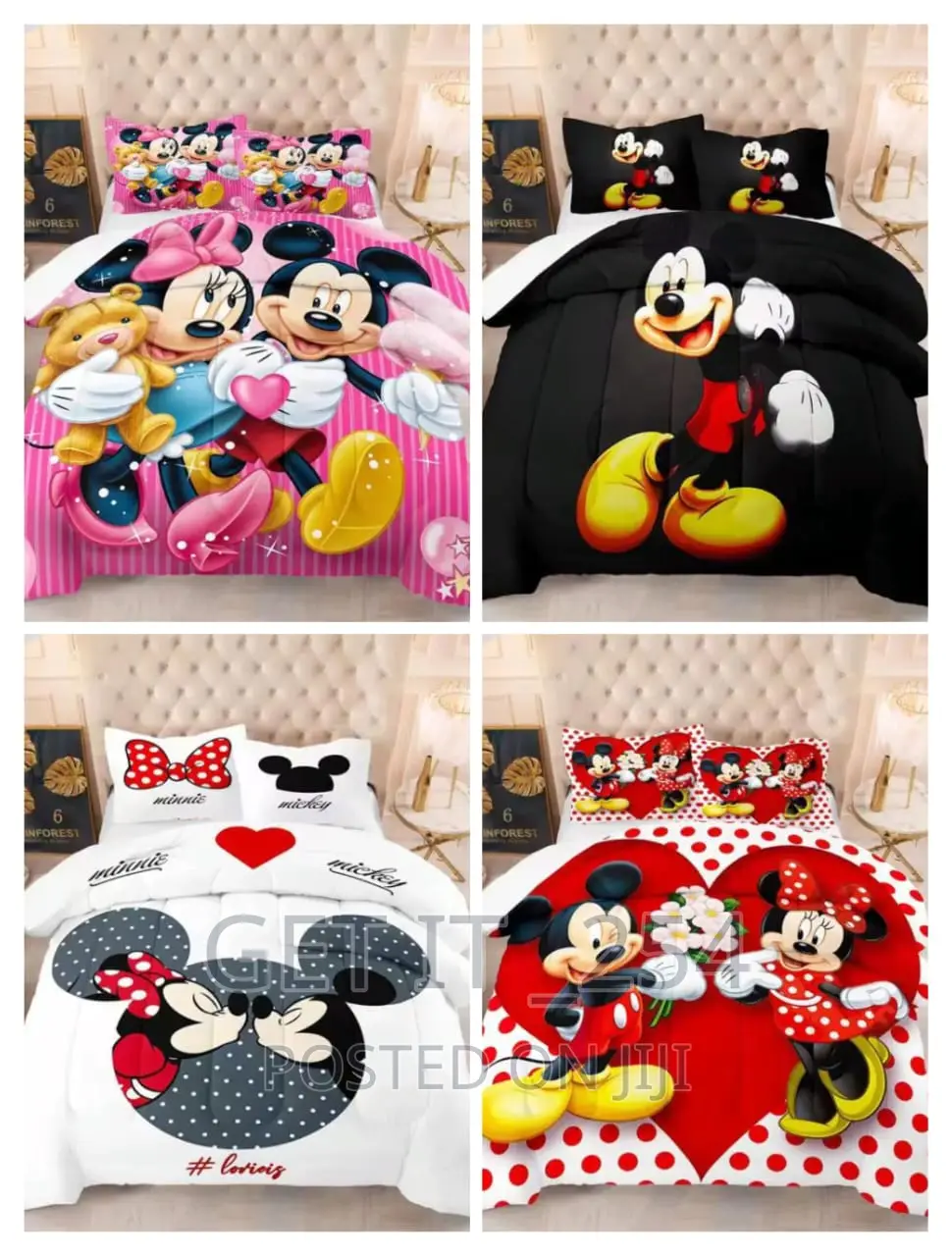 3 in 1 Cartoon Themed Kids Duvet Cover Set.
1 Duvet Cover