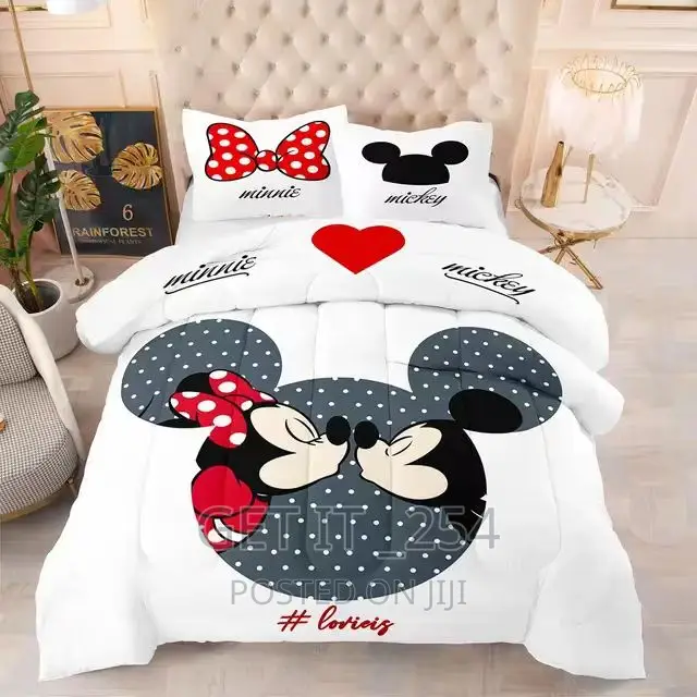 3 in 1 Cartoon Themed Kids Duvet Cover Set.
1 Duvet Cover