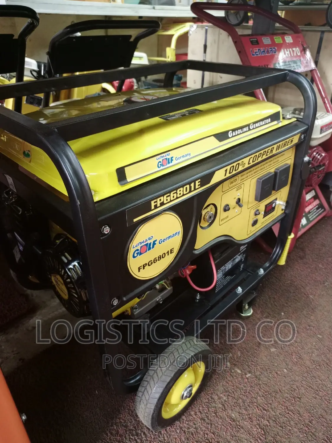 7.5kva Lenhard Golf Gasoline Petrol Generator Fpg6801e