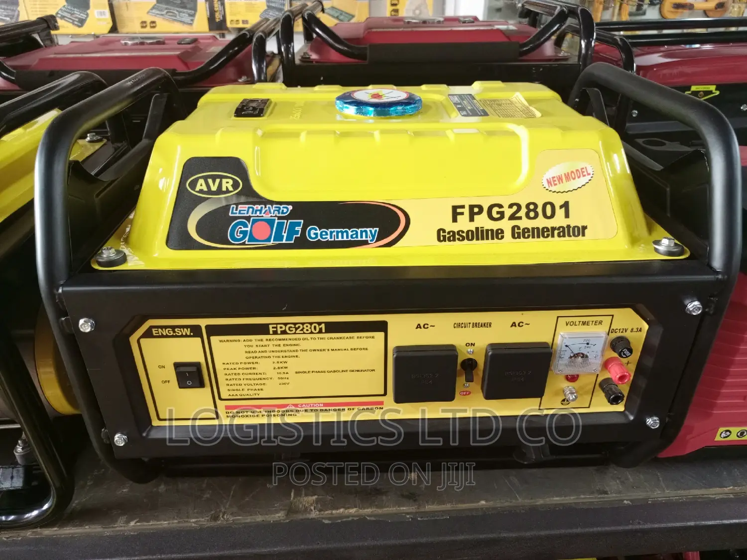 Lenhard Golf Germany Generator FPG2801E2.5kva Electric Start