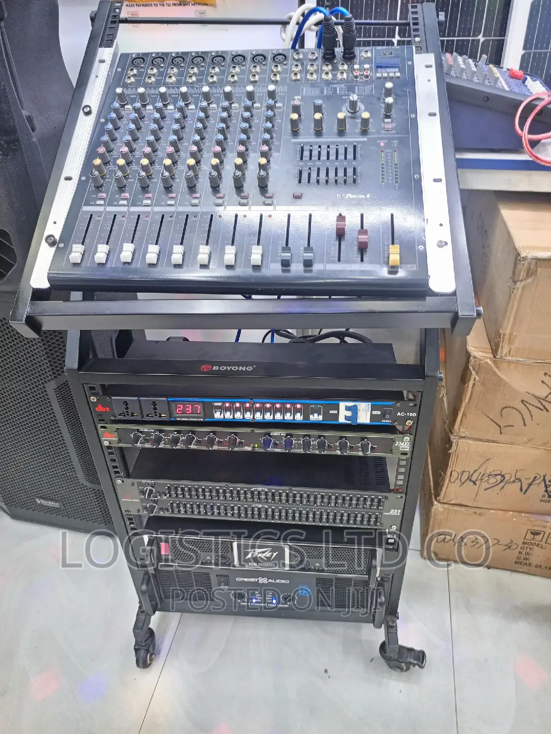 Sound System Machines 9000watts Public Address