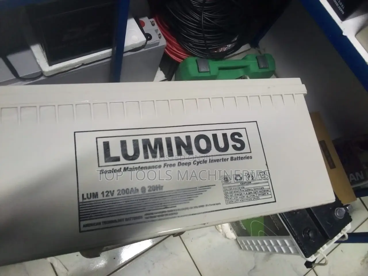 Luminous 200ah 12V Heavy Duty Battery