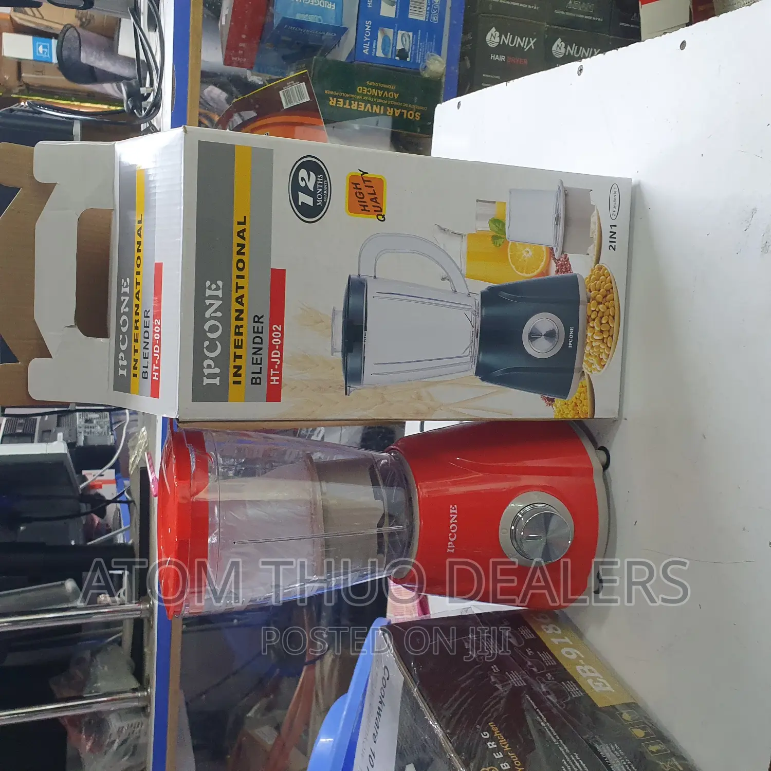 Ipcone 2 in 1 Blender With Grinder and Blender