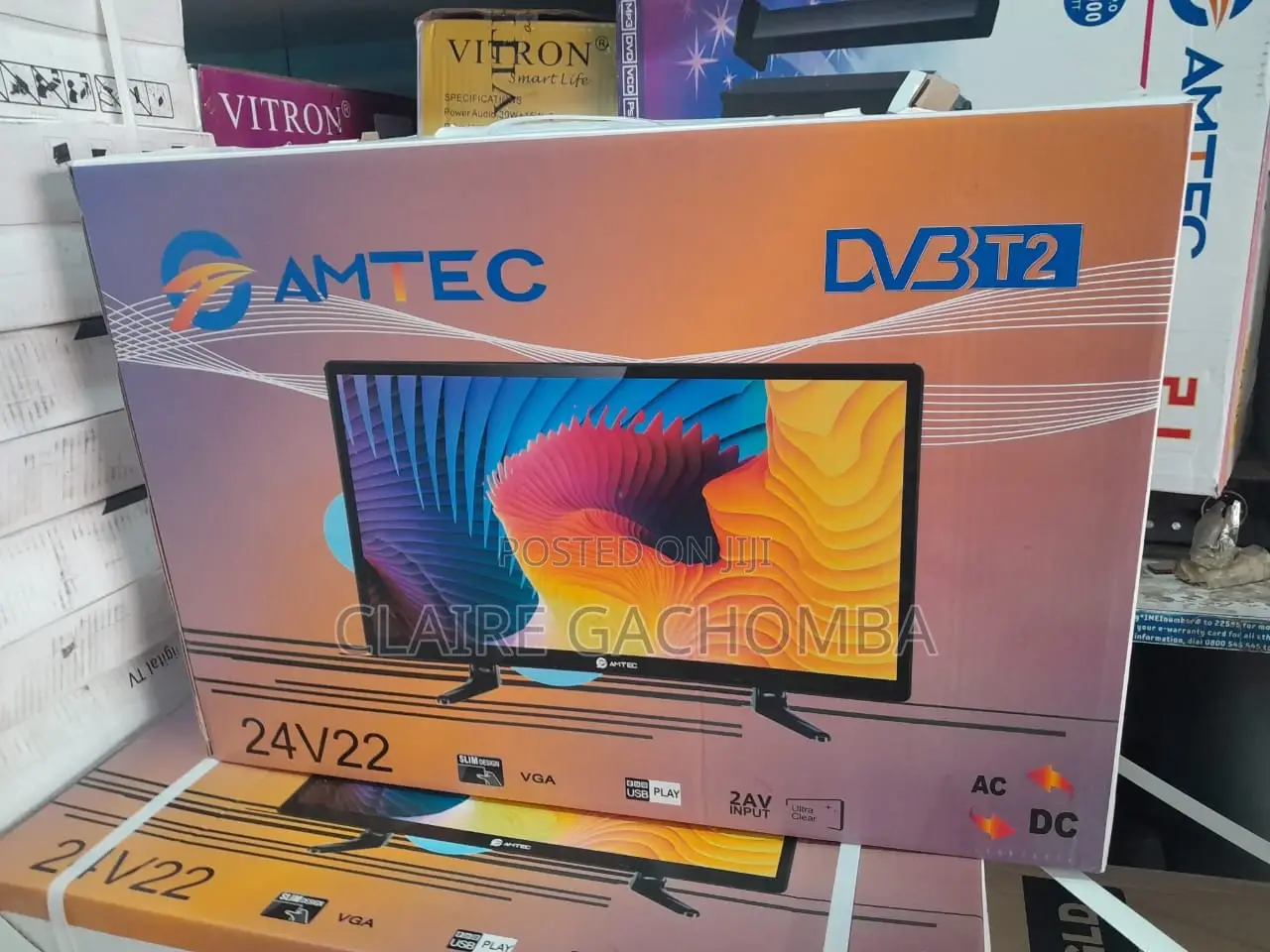 Amtec 24 Inches Digital Tv Television