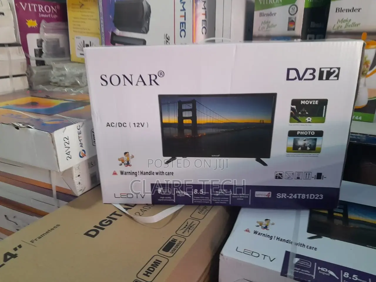 Sonar 24 Inches Digital Tv Television SR-24T81D23