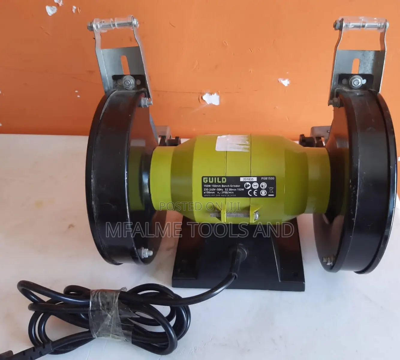 Bench Grinder - Guild Corded 240v 150w 150mm Ex-Uk