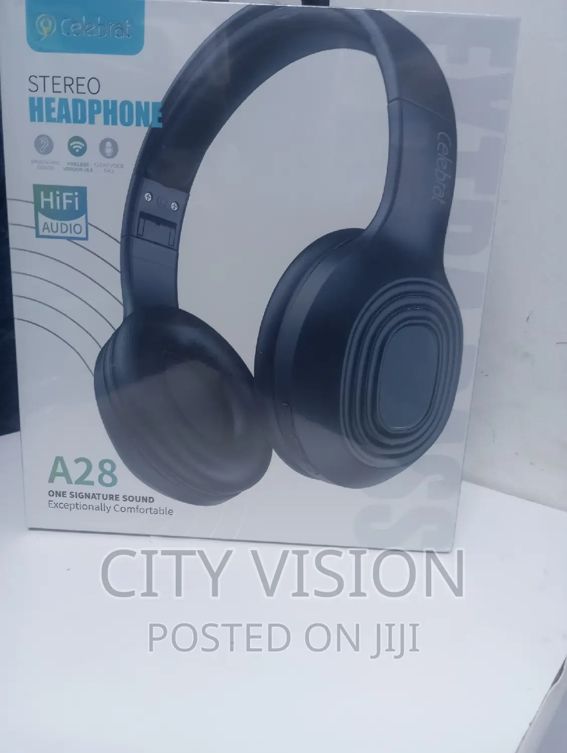 Celebrat A28 Wireless Bluetooth Headset Powerful Headset!!