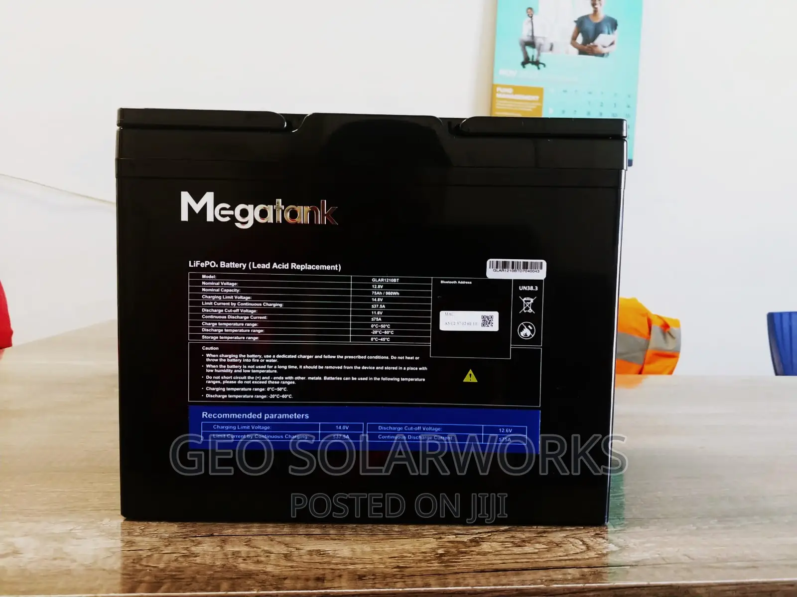 Megatank 24v, 75ah Lithium Battery (1920wh)