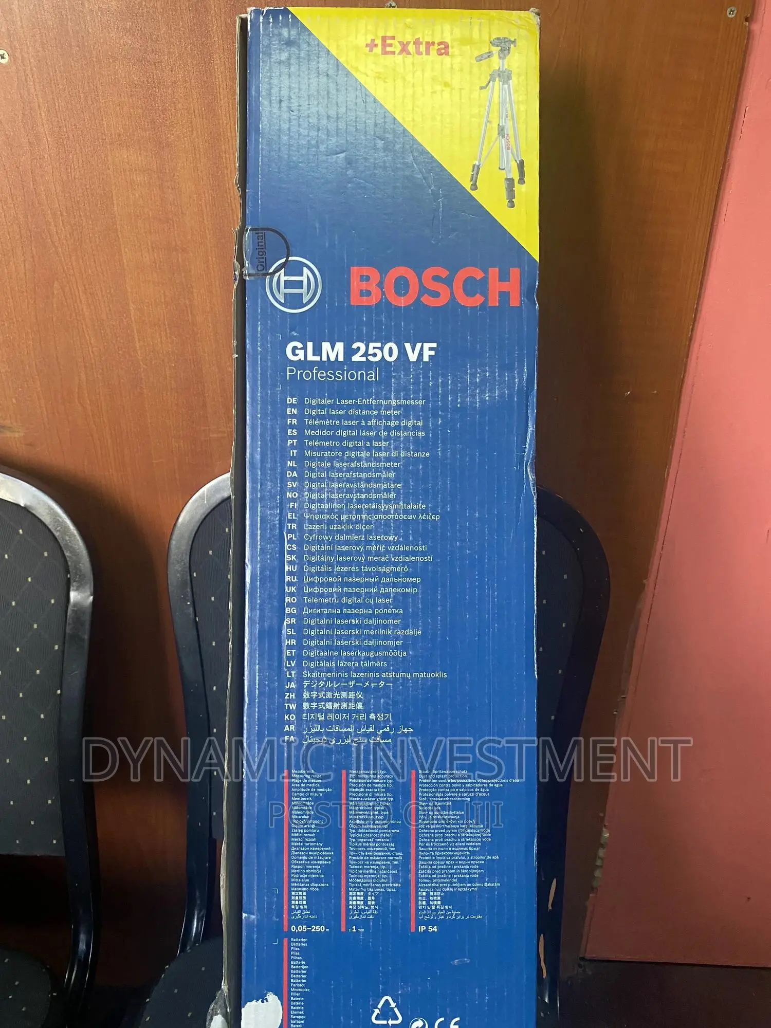 Bosch GLM 250 Laser Measure Incl. BT150 Stand Bosch