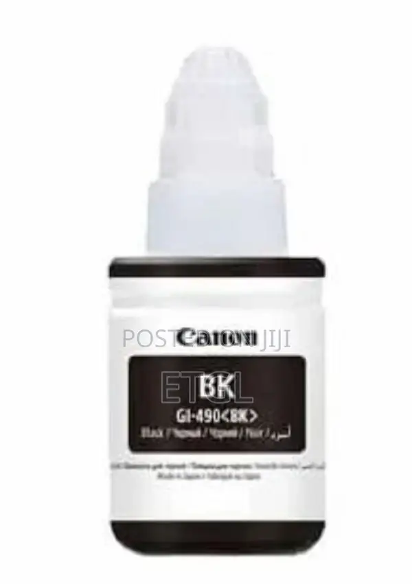 Canon Ink Bottle Gi-490 Black – 135ml