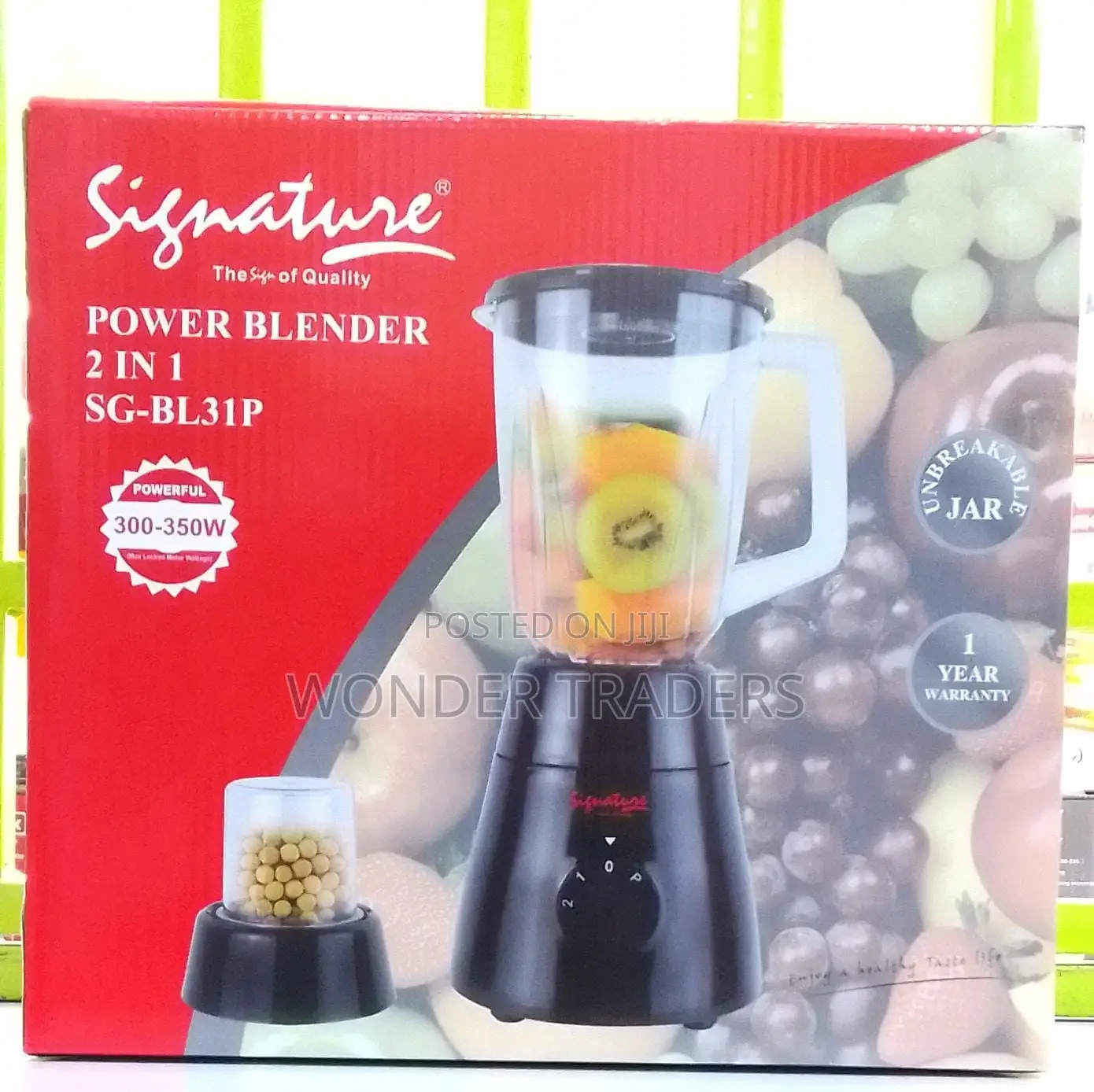 Signature Blender 2 in 1 With Grinder