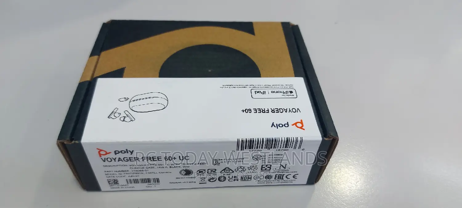 Poly Voyager Free 60+ UC Wireless Earbuds USB-A Dongle