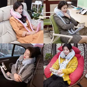 Neck Pillow With Phone Holder