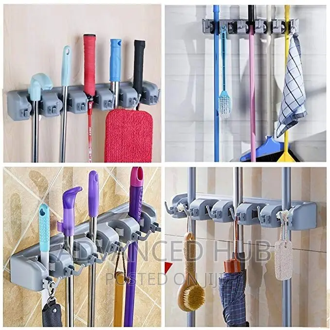 Heavy Duty Mop Broom Tidy Holder