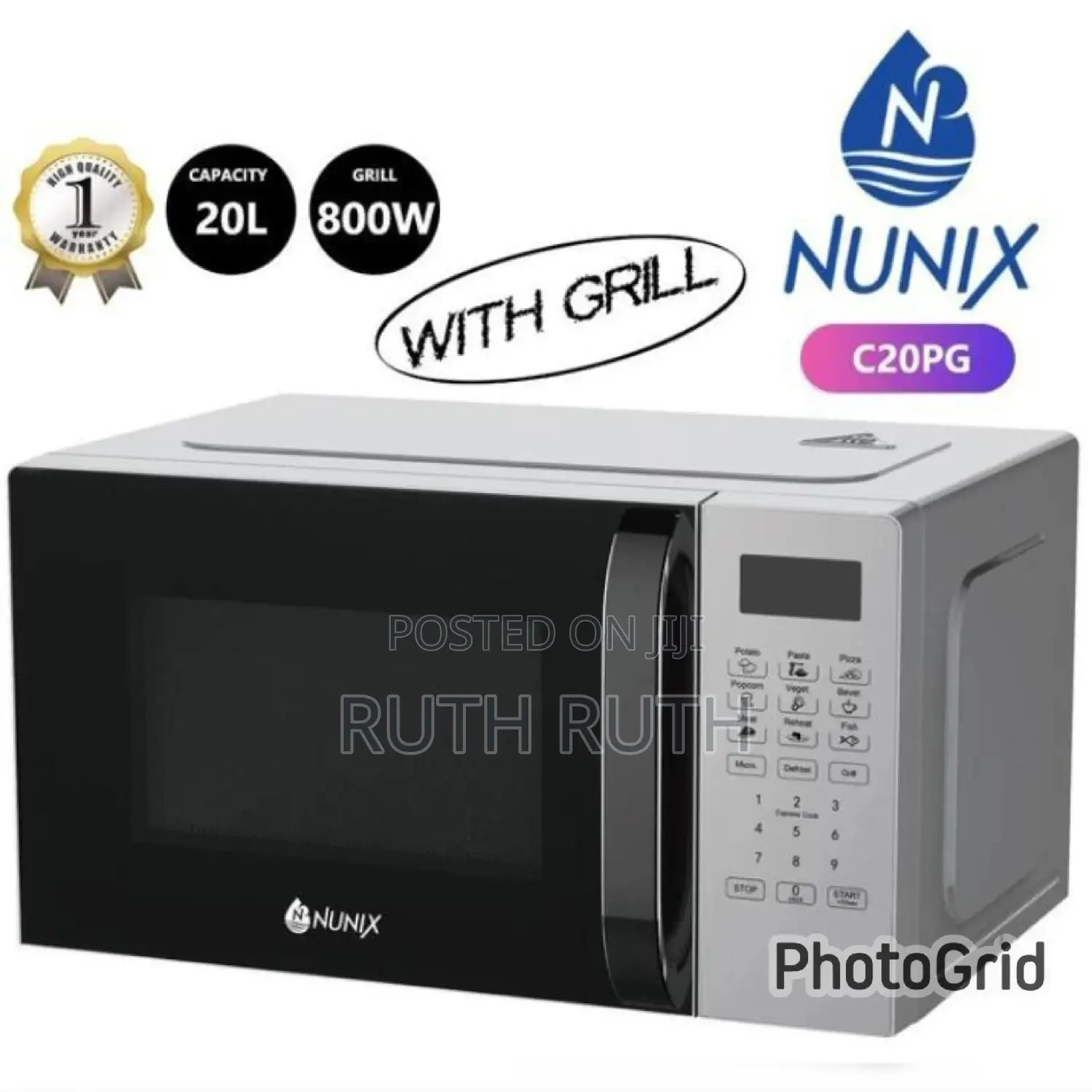 Nunix Microwave With Grill