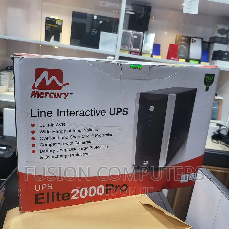 Mercury 2kva Line-interactive Ups, 2000va UPS