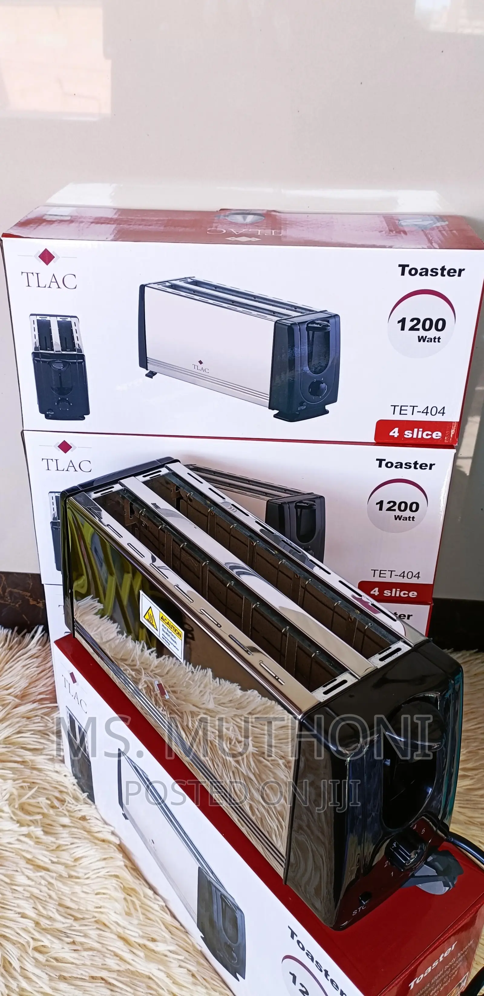 4 Slots Brand New Toaster