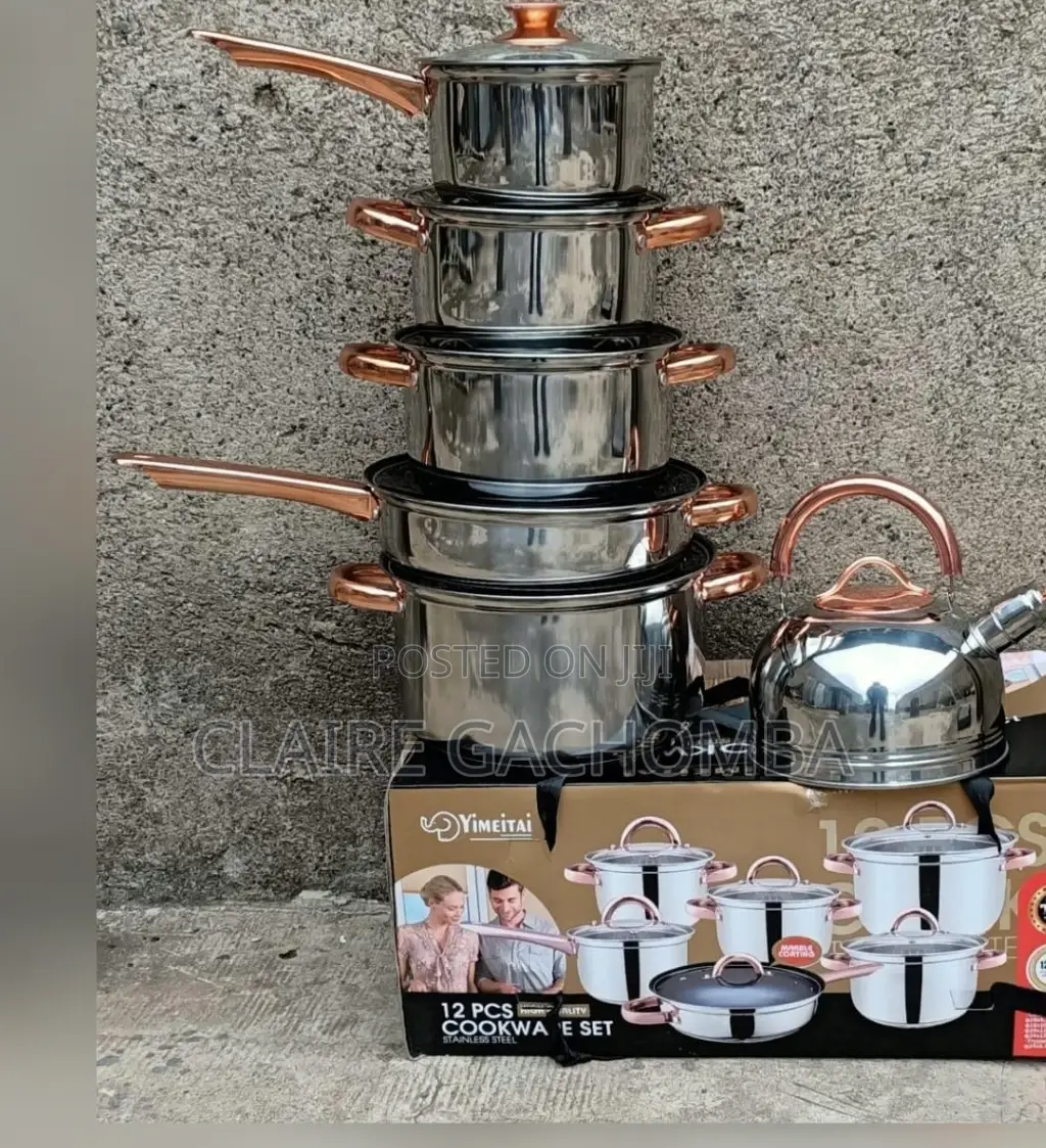 12 Pieces Yemitai Cookware Set Available Now