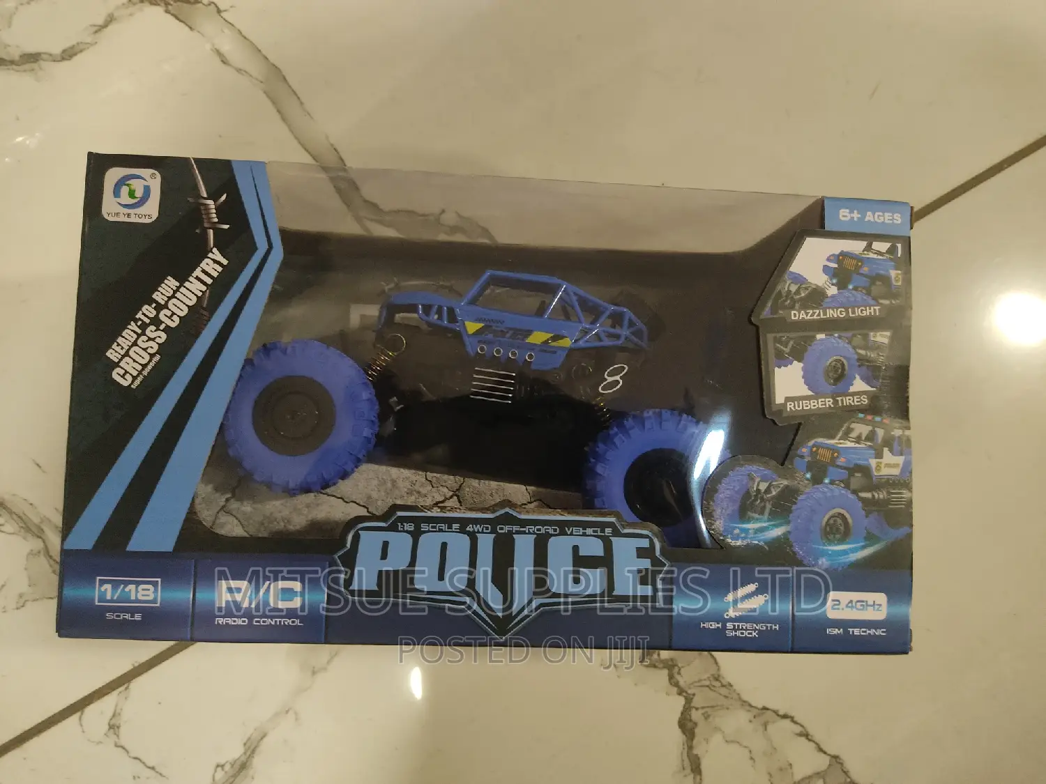 Cross Country Truck Toy 4x4 With Dazzling Lights