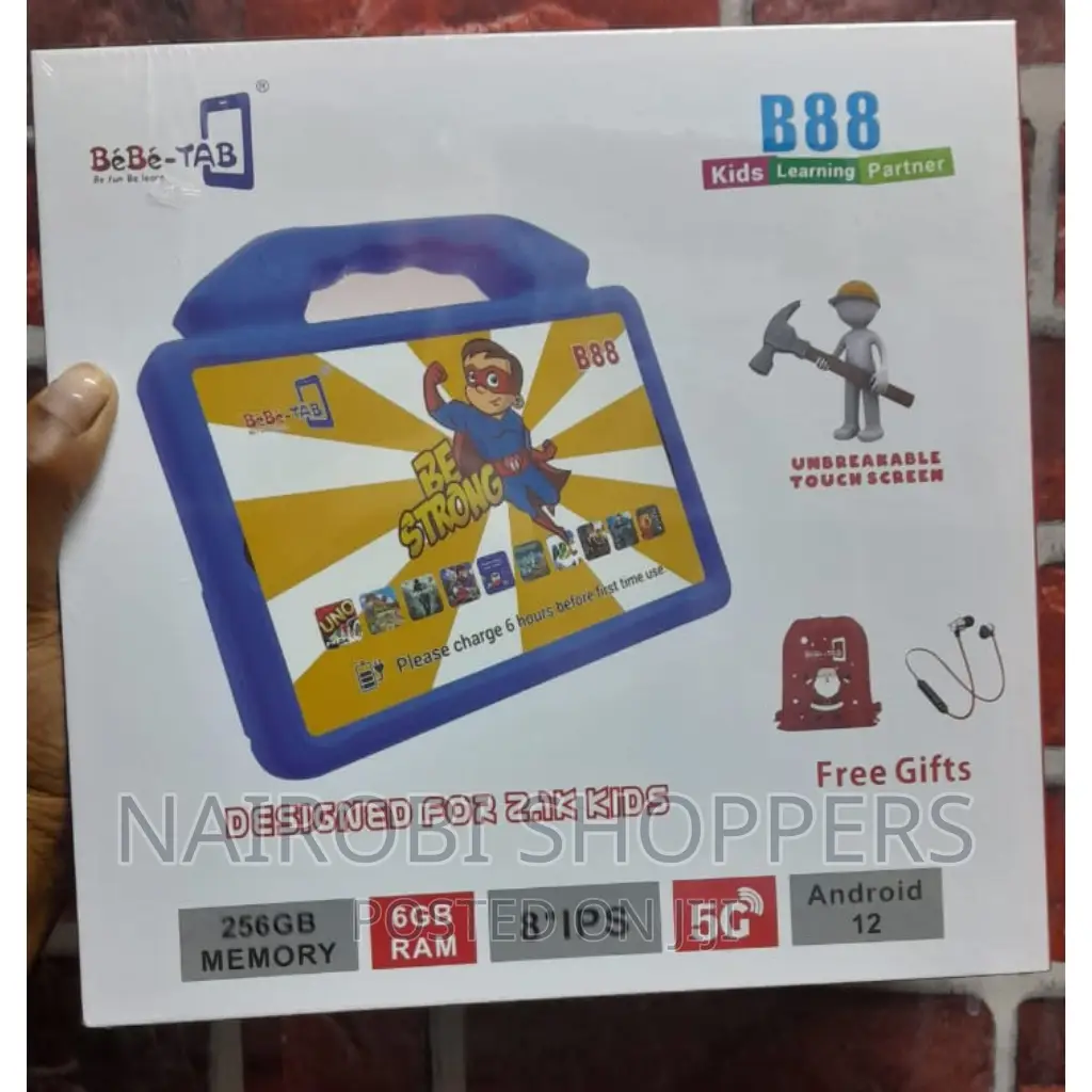 Kids Tablet B88/ 8 Inch 6GB+256GB