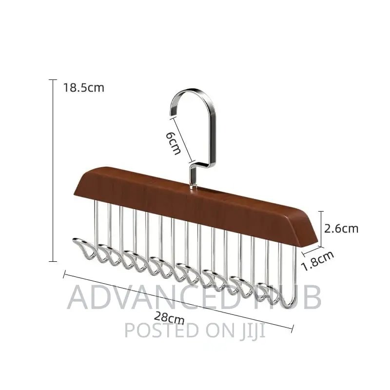 Wooden Plank 8hook Hanger
